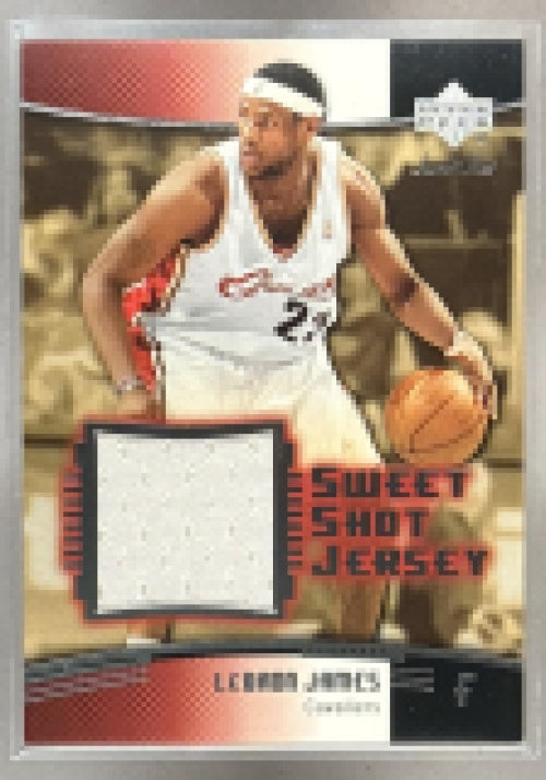 LeBron James 2004-05 Sweet Shot Jersey front
