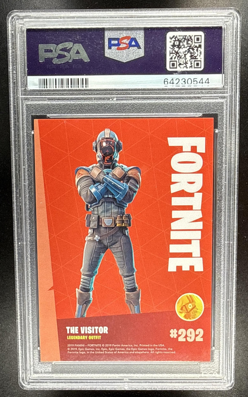 2019 Panini Fortnite Series 1 The Visitor L #292 PSA 10