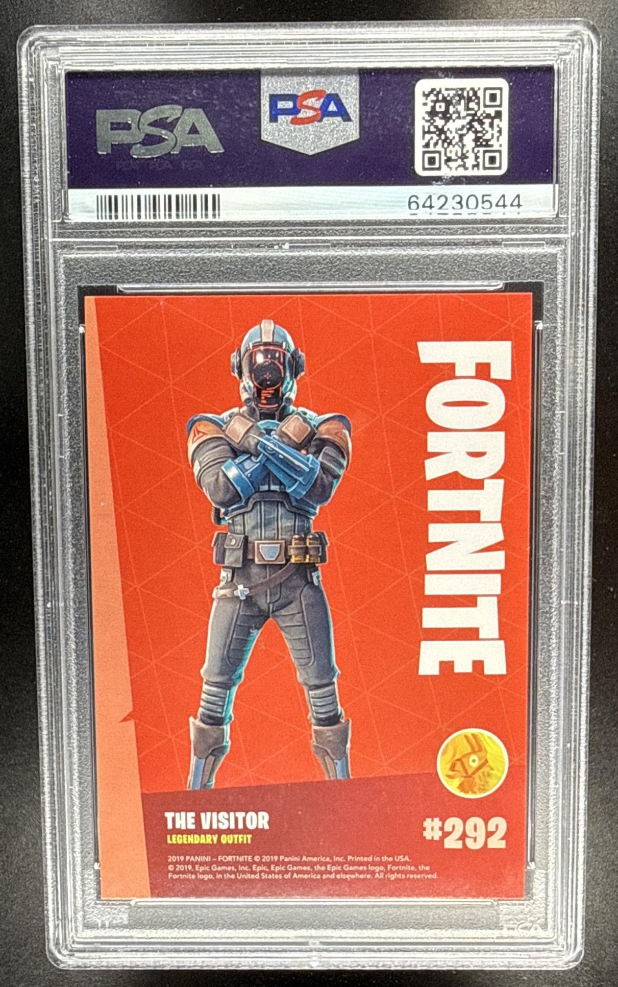 2019 Panini Fortnite Series 1 The Visitor L #292 PSA 10