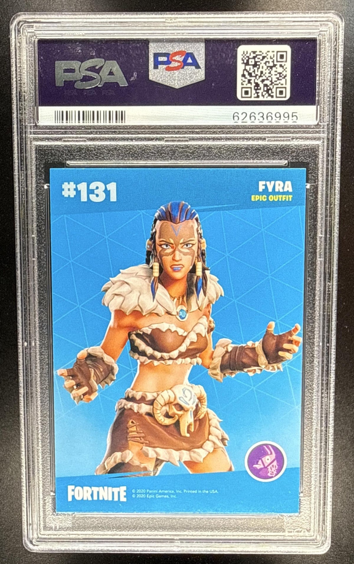 2020 Panini Fortnite Series 2 Fyra #131 Holofoil PSA 10