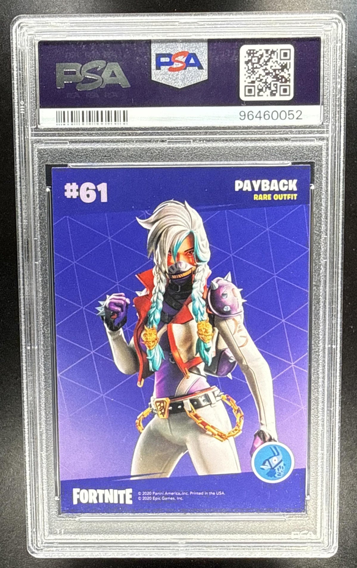 2020 Panini Fortnite Series 2 Payback #61 Holofoil PSA 10