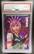 2019 Panini Fortnite Series 1 Power Chord L #280 Crystal Shard PSA 10