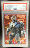 2021 Panini Fortnite Series 3 The Scientist #209 Cracked Ice PSA 9