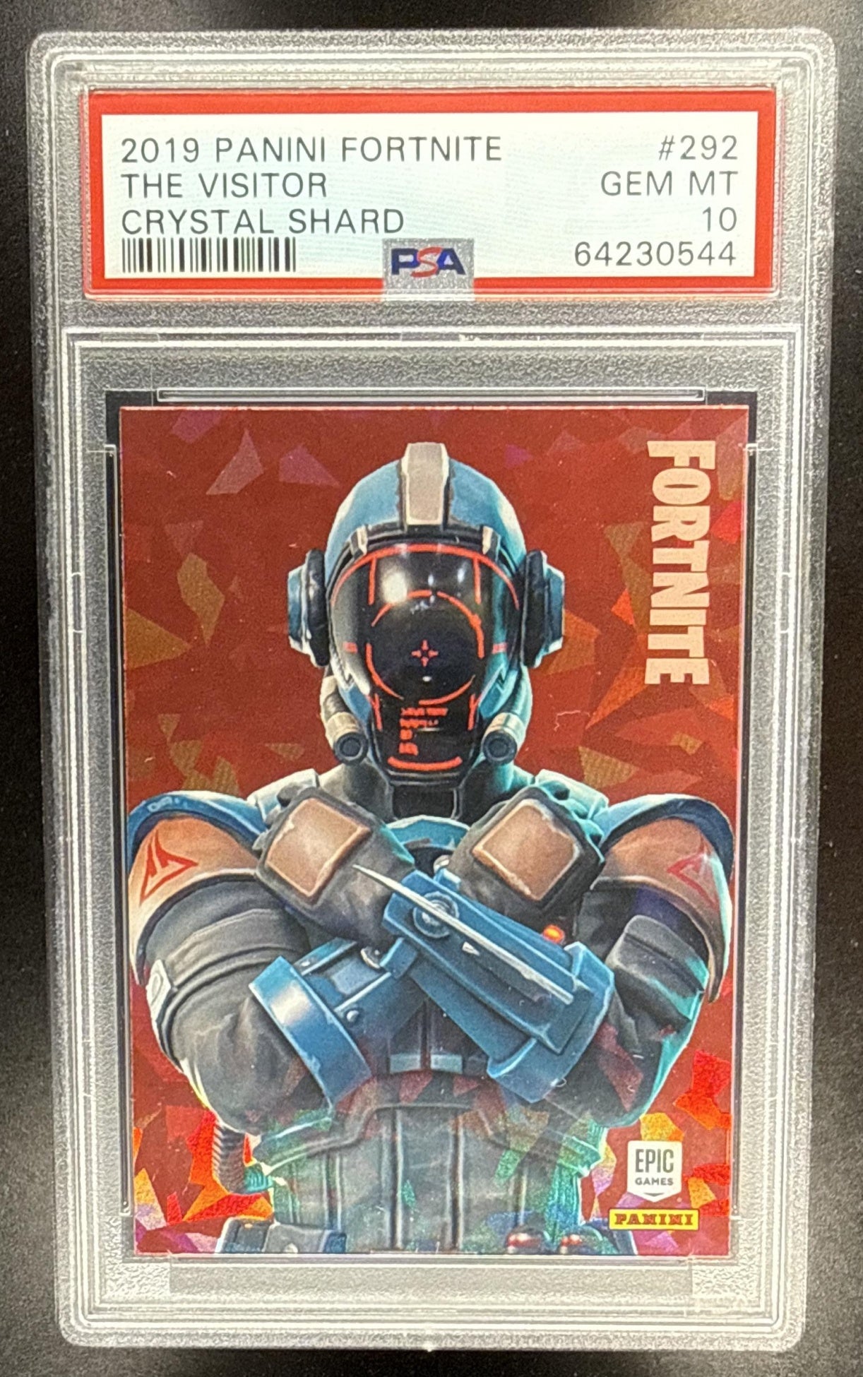 2019 Panini Fortnite Series 1 The Visitor L #292 PSA 10