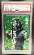 2020 Panini Fortnite Series 2 Italy Grit #17 Cracked Ice PSA 9