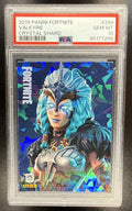 2019 Panini Fortnite Series 1 Valkyrie #294 Crystal Shard PSA 10