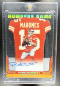 2024 Panini Donruss Elite Patrick Mahomes II #NG-PMA Numbers Game Jerseys /500 Patch