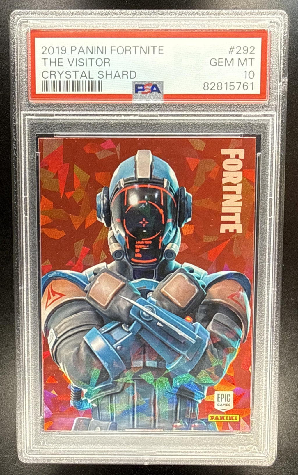 2019 Panini Fortnite Series 1 The Visitor L #292 PSA 10