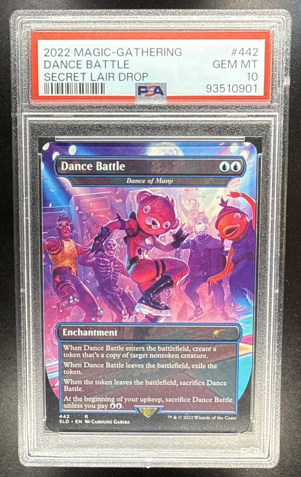 2022 Magic: The Gathering Dance Battle Secret Lair Drop PSA 10