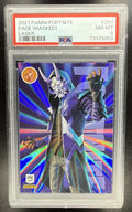 2021 Panini Fortnite Series 3 Fade Masked #207 Laser PSA 8 Front