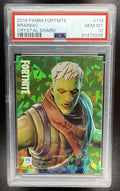 2019 Panini Fortnite Series 1 Brainiac #119 Crystal Shard PSA 10