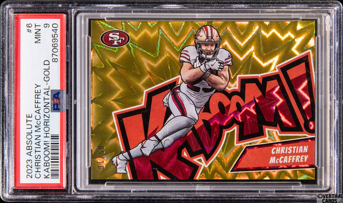 christian mccaffrey absolute kaboom gold