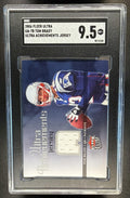 2006 FLEER ULTRA TOM BRADY #UA-TB ACHIEVEMENTS JERSEYS PATCH PATRIOTS SGC 9.5