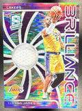 2023 PANINI SPECTRA LEBRON JAMES #BRI-LBJ BRILLIANCE CELESTIAL /99 PATCH