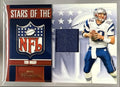 2007 PLAYOFF CONTENDERS TOM BRADY #NFL-5 STARS OF THE NFL PATCH PATRIOTS