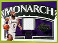 2022-23 Panini Crown Royale LeBron James #MM-LBJ Monarch Memorabilia MEM Lakers