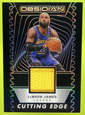 2024 PANINI OBSIDIAN LEBRON JAMES #CE-LBJ CUTTING EDGE MEMORABILIA /249 PATCH