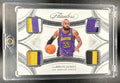 2024-25 PANINI FLAWLESS LEBRON JAMES #3 QUAD PATCHES /25 PATCH LAKERS