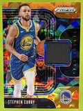 2019-20 Panini Prizm Stephen Curry #SS-SCU Sensational Swatches MEM Warriors