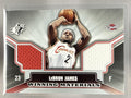 2005-06 SPX LEBRON JAMES #WM-LJ WINNING MATERIALS CAVALIERS