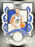 2019-20 PANINI CROWN ROYALE STEPHEN CURRY #CA-SC COAT OF ARMS WARRIORS