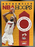 2013-14 PANINI HOOPS LEBRON JAMES #18 AUTHENTICS PATCH HEAT