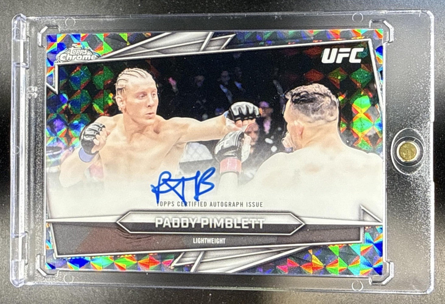 2026 TOPPS CHROME UFC PADDY PIMBLETT #BAV-PP AUTO