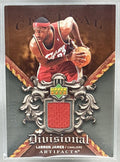 2007-08 UPPER DECK ARTIFACTS LEBRON JAMES #DA-LJ DIVISIONAL /250 PATCH CAVALIERS