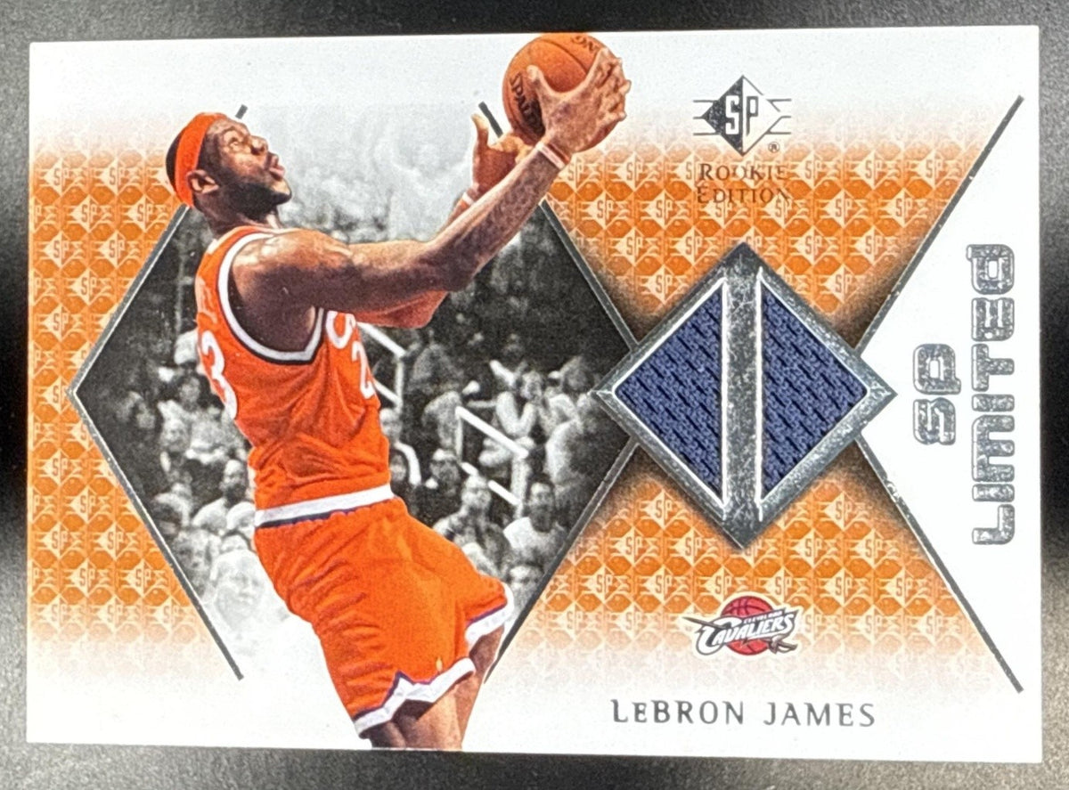 2007-08 SP ROOKIE EDITION LEBRON JAMES #SP-LJ LIMITED JERSEYS CAVALIERS