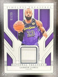 2024 PANINI NATIONAL TREASURES LEBRON JAMES #1 TIMELESS MATERIALS /99