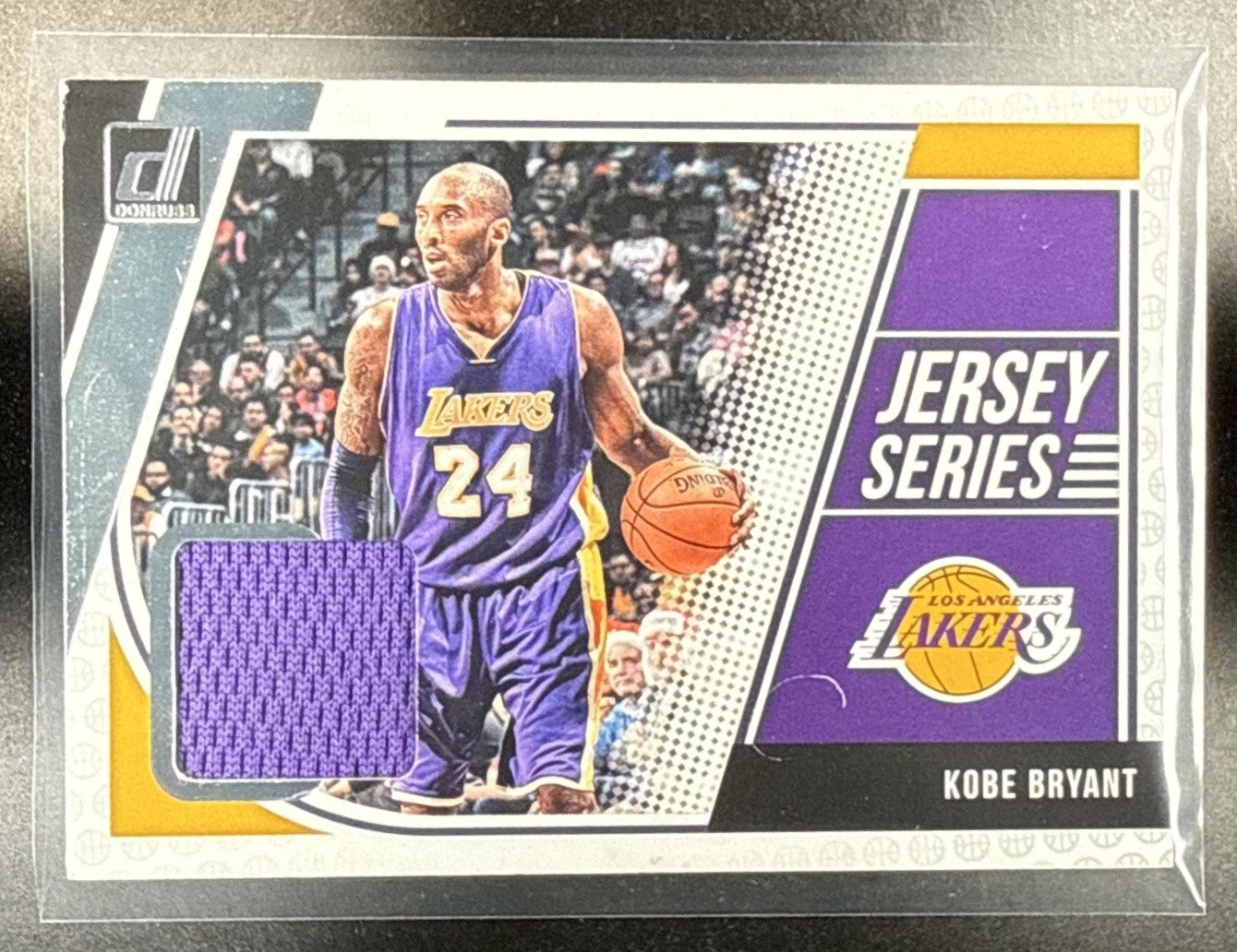 2018-19 PANINI DONRUSS KOBE BRYANT #JS-KBR JERSEY SERIES LAKERS