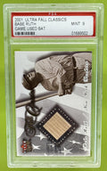 2001 FLEER ULTRA BABE RUTH #NNO FALL CLASSICS MEMORABILIA YANKEES PSA 9