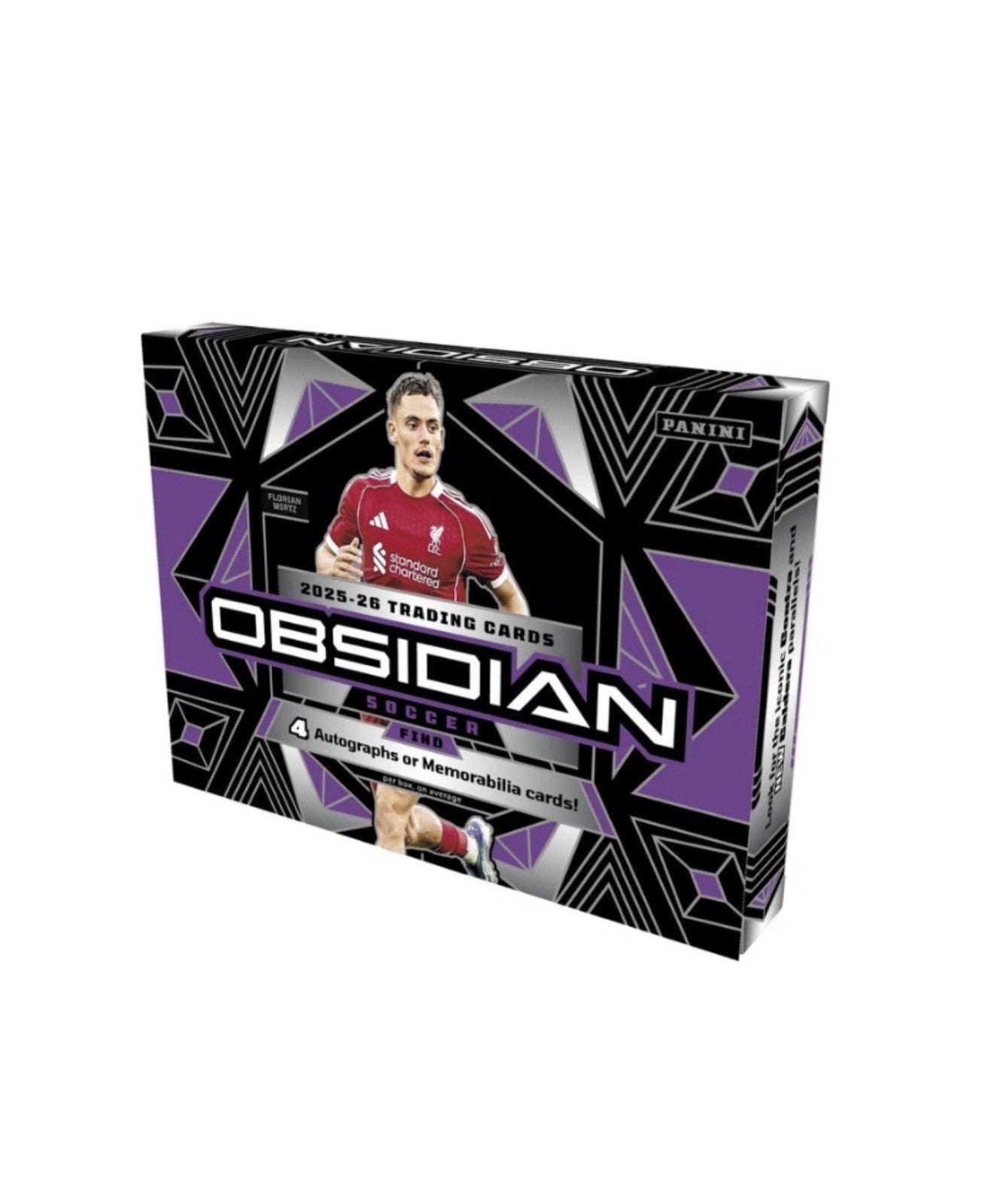 2025-26 Panini Obsidian Soccer Sealed Hobby Box