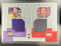2002 UPPER DECK FINITE KOBE BRYANT ALLEN IVERSON #KB/AI ELEMENTS DUAL WARM UPS