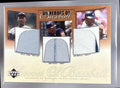 2001 UPPER DECK PROSPECT MICHAEL JORDAN IRBY PUCKETT DAVE WINFIELD #J-JPW PATCH