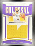 2019 PANINI NATIONAL TREASURES LEBRON JAMES #CLM-LBJ MATERIALS PRIME /10