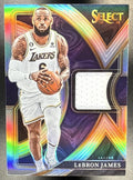 2022-23 PANINI SELECT LEBRON JAMES #SS-LJ SELECTIVE SWATCHES PATCH LAKERS