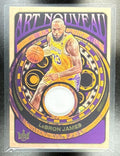 2024-25 PANINI COURT KINGS LEBRON JAMES #AN-LBJ ART NOUVEAU PATCH LAKERS