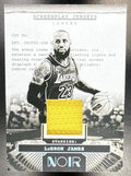 2023-24 PANINI NOIR LEBRON JAMES #SJ-LBJ SCREENPLAY JERSEYS /99 PATCH LAKERS