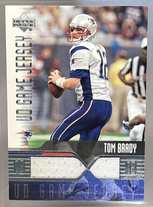 2004 UPPER DECK TOM BRADY #TB-GJ UD GAME JERSEYS PATRIOTS