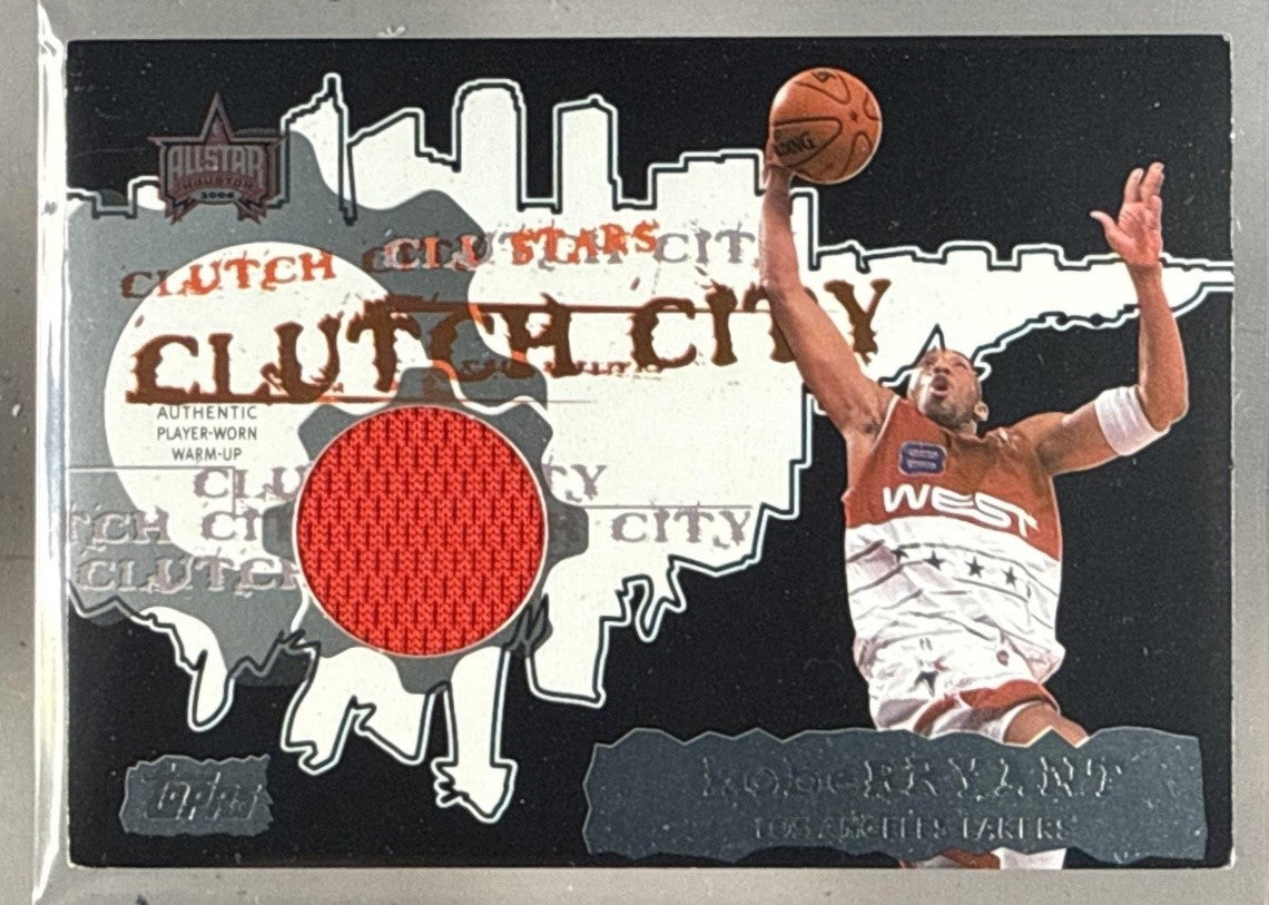 2006-07 TOPPS KOBE BRYANT #CCSR-KB CLUTCH CITY STARS RELICS LAKERS