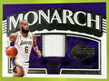2022-23 PANINI CROWN ROYALE LEBRON JAMES #MM-LBJ MONARCH MEMORABILIA MEM LAKERS