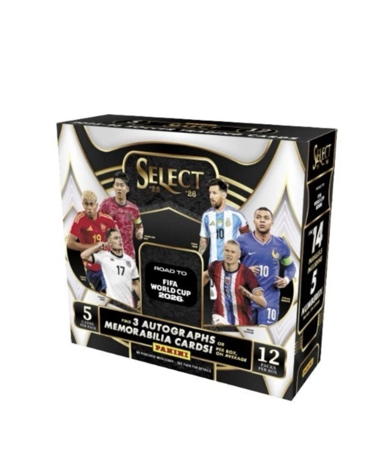 2025/26 Panini Select Road to FIFA World Cup Soccer Hobby Box